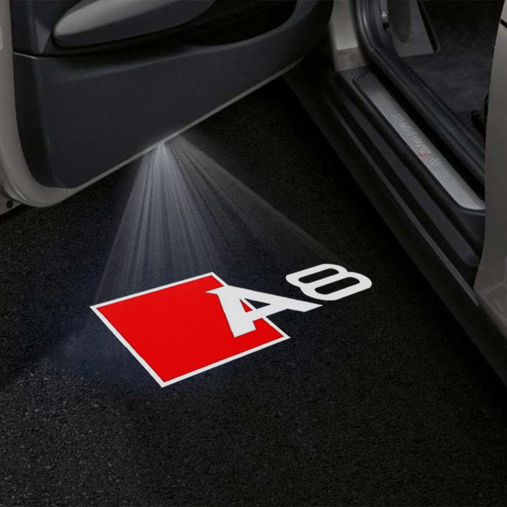 Audi A8 Premium Door Puddle Lights Various Designs 2002- 2026