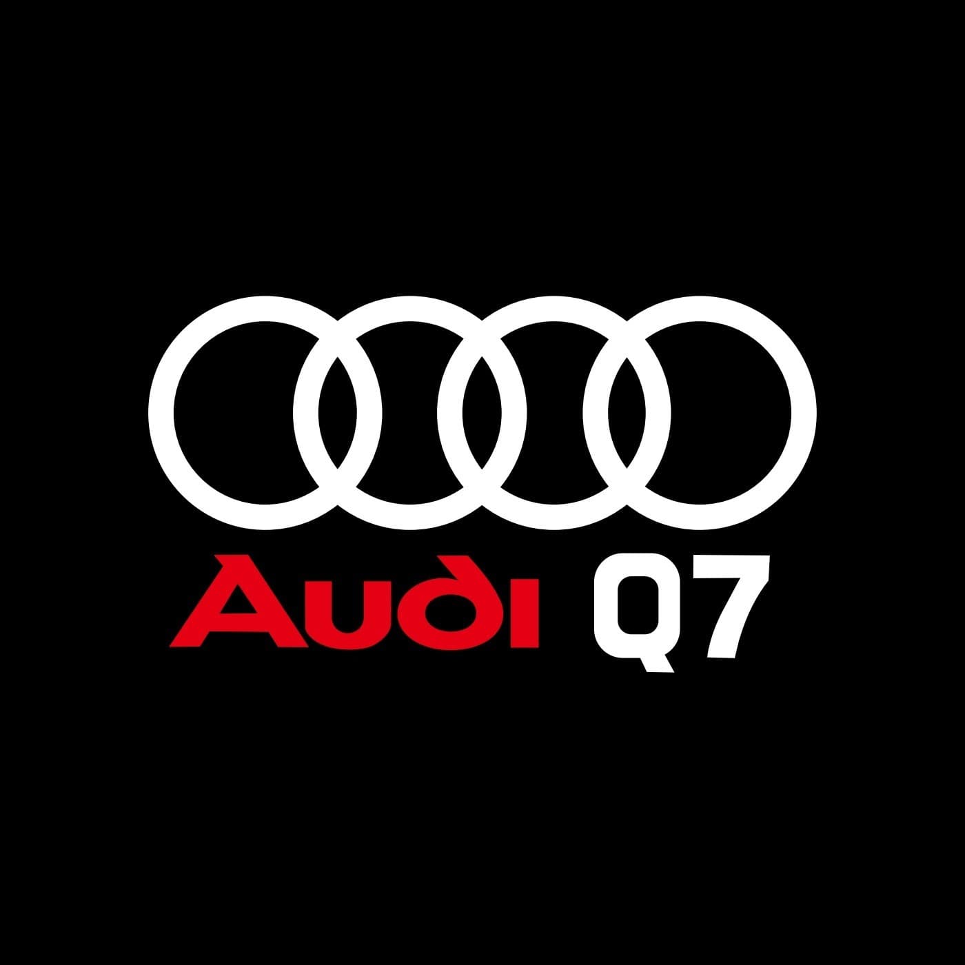 Audi Q7 Premium Door Puddle Lights Various Designs 2006-2026
