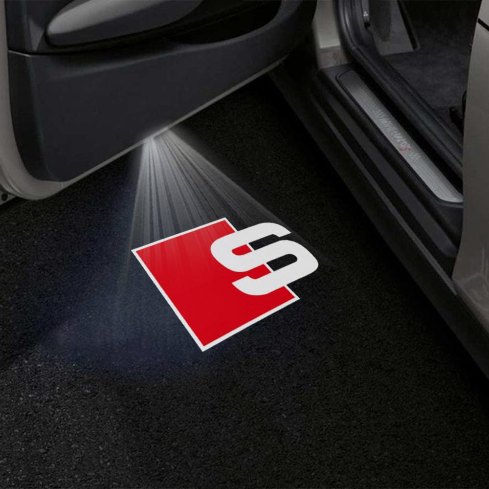 Audi Q8 Premium Door Puddle Lights Various Designs 2018-2026