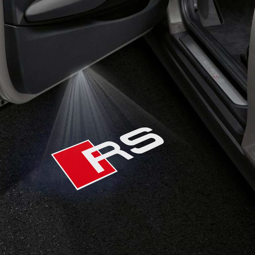 Audi RS5 Premium Door Puddle Lights Various Designs 2010 - 2024