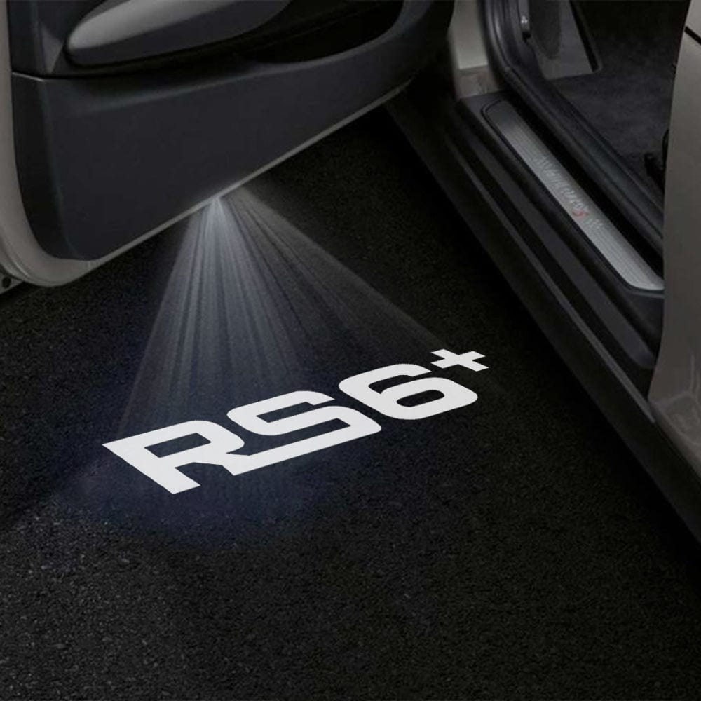 Audi RS6 Premium Door Puddle Lights Various Designs 2002 - 2026