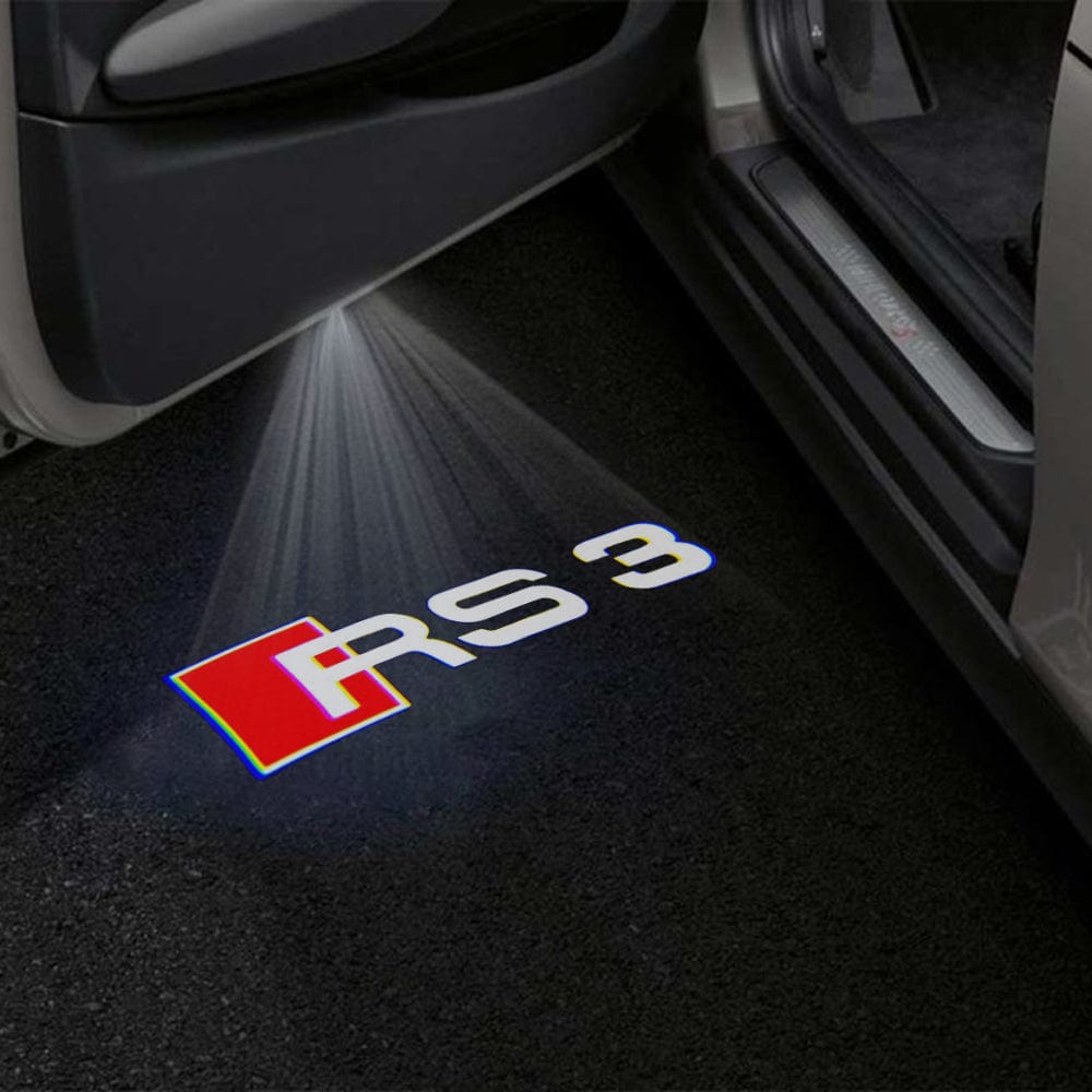 Audi S3 / RS3 Premium Door Puddle Lights Various Designs 1999 - 2026
