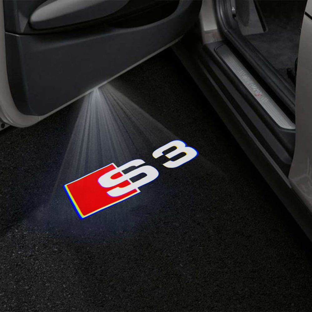 Audi S3 / RS3 Premium Door Puddle Lights Various Designs 1999 - 2026