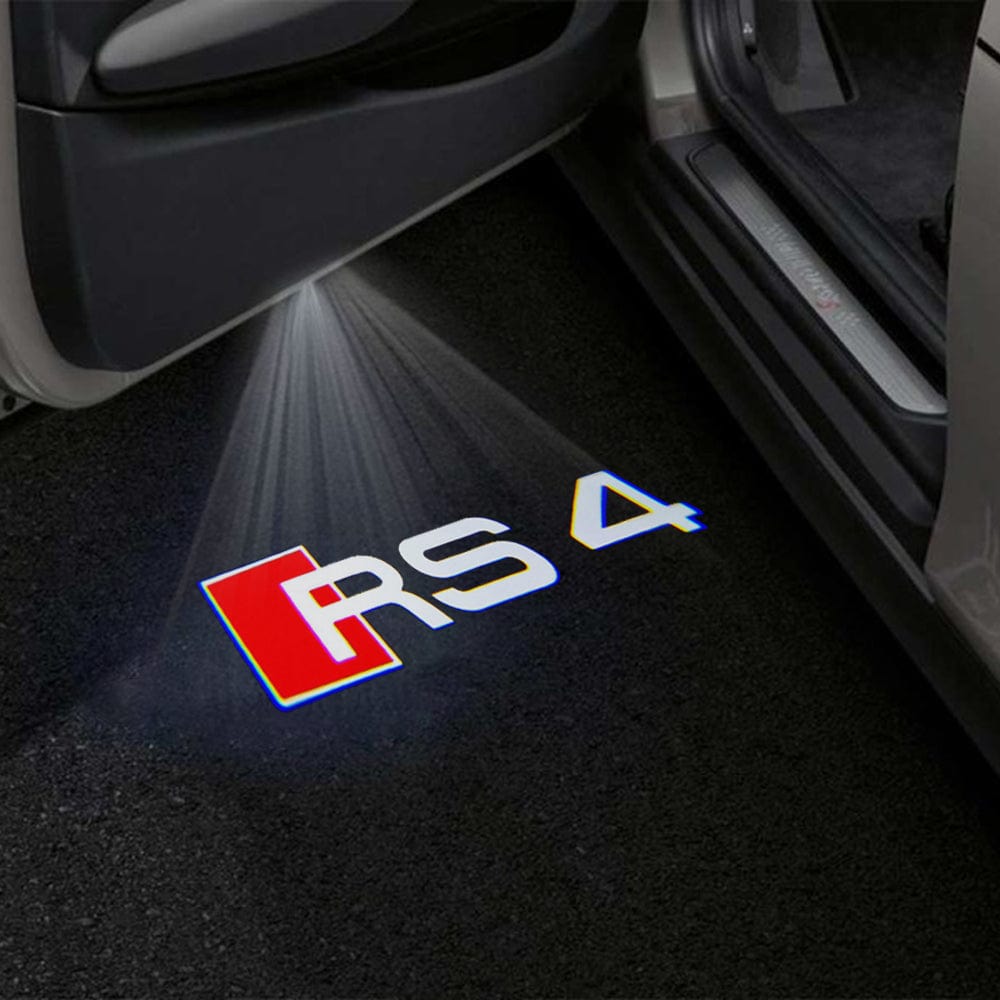 Audi S4/RS4 Premium Door Puddle Lights Various Designs 2003-2024