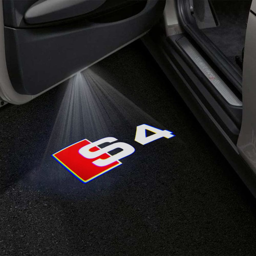 Audi S4/RS4 Premium Door Puddle Lights Various Designs 2003-2024
