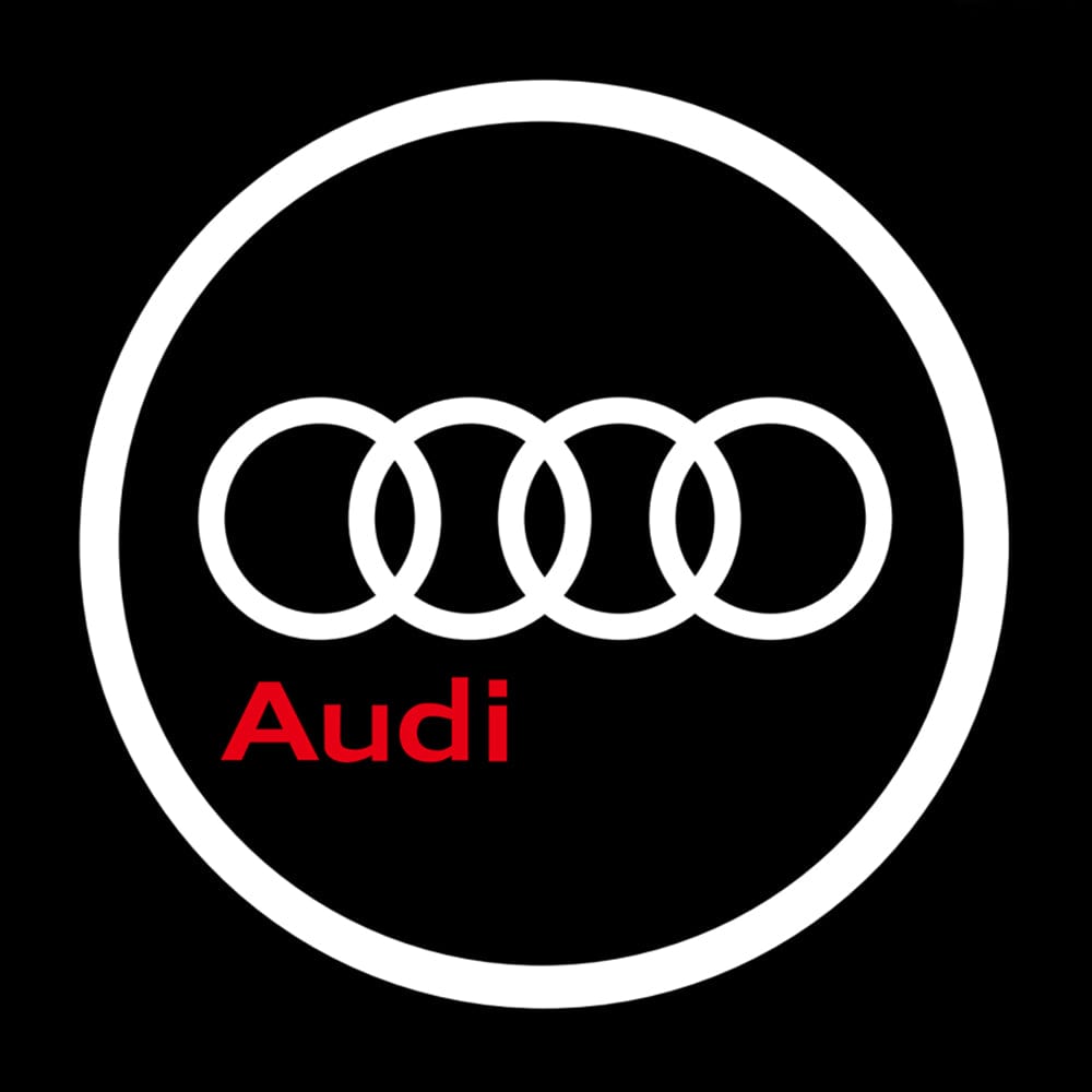Audi TTS Premium Door Puddle Lights Various Designs 2008–2023