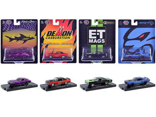 "Auto - Drivers" Set of 4 pieces in Blister Packs Release 128 Limited Edition to 9600 pieces Worldwide 1/64 Diecast Model Cars by M2 Machines free shipping USA - Rapid Vehicles