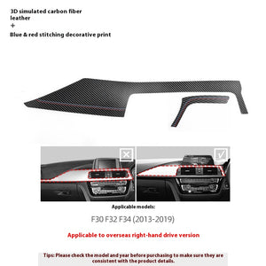 Color: Carbon Fiber right Driving - Modification Console Meter Platform Panel Decorative Sticker Suede Car Interior Decoration - Premium Interior Parts from Rapidvehicles - Just $36.67! Shop now at Rapidvehicles