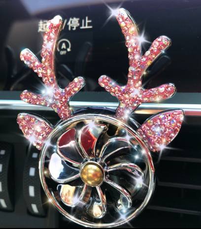 Car Aromatherapy, Diamond-encrusted Antlers, Car Ornaments, - Premium Interior Parts from Rapidvehicles - Just $20.99! Shop now at Rapidvehicles