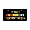 Novelty Auto Car License Plate U S. Army veteran - Premium Home & Garden from Maroon Cassiopeia - Just $14.99! Shop now at Rapidvehicles