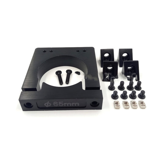 Dimensions: 80mm - Openbuilds Router Spindle Mount Kit - Premium Other Maintenance Products from Rapidvehicles - Just $62.99! Shop now at Rapidvehicles