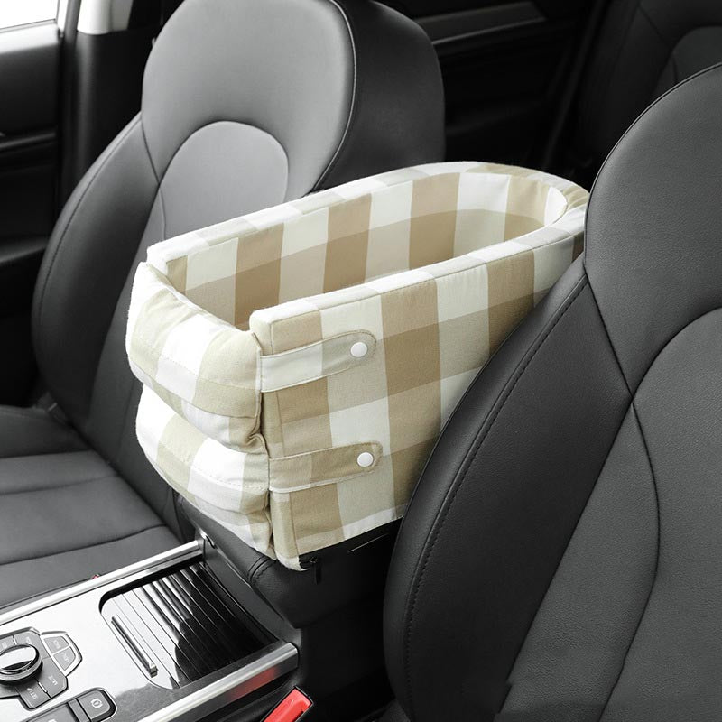 Color: White - Simple And Creative Central Control Car Kennel - Premium Interior Parts from Rapidvehicles - Just $133.99! Shop now at Rapidvehicles