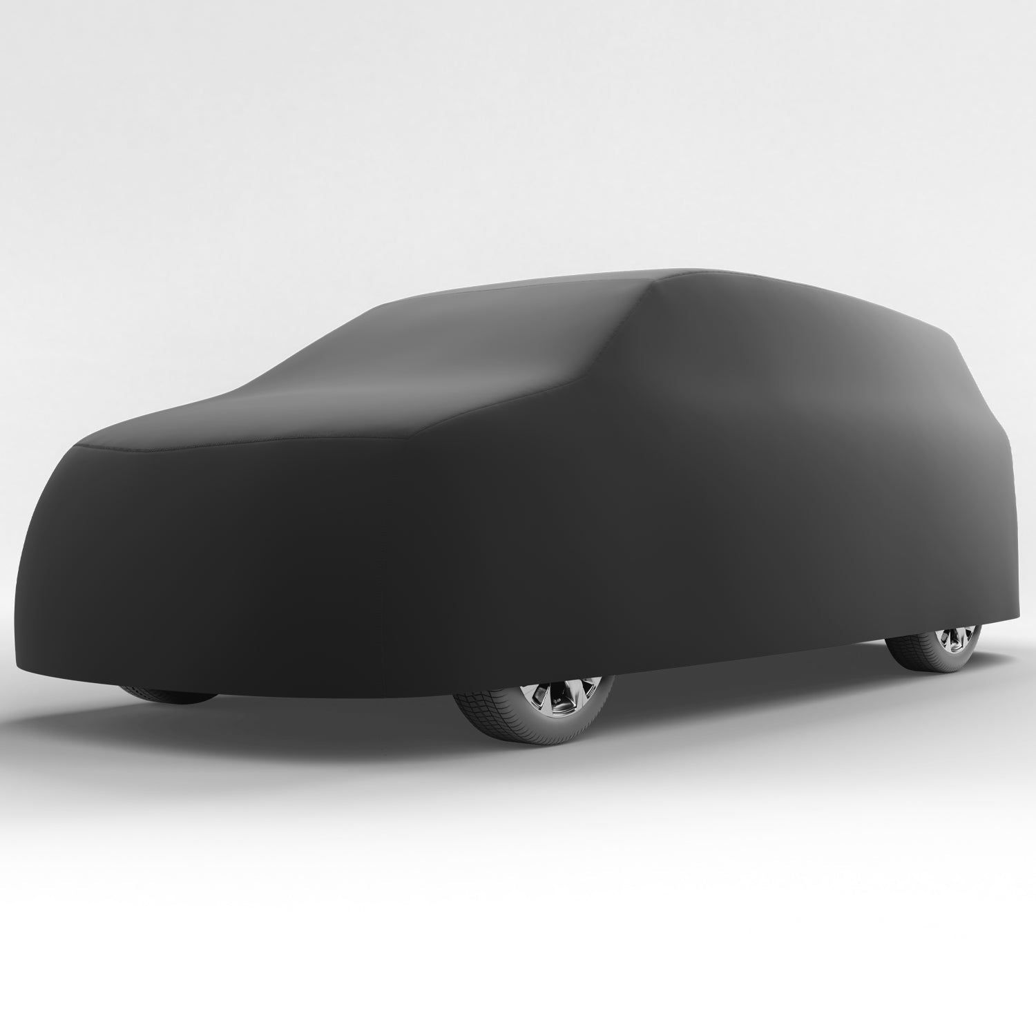 Black Satin BL - Black Car Cover for Mazda MPV 2004 Van - Rapid Vehicles