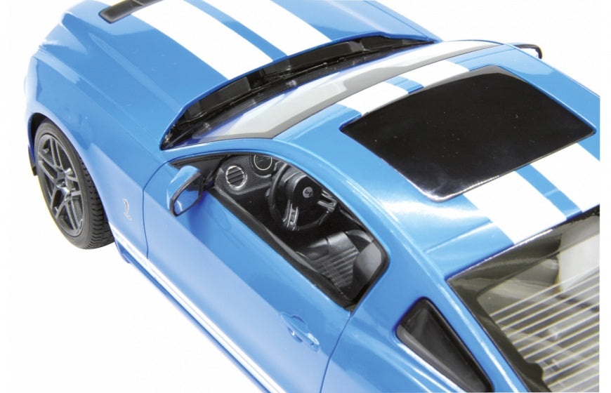 Rc Ford Shelby Gt500 27 Mhz 1:14 Blue - Premium  from Rapidvehicles - Just $77.99! Shop now at Rapidvehicles