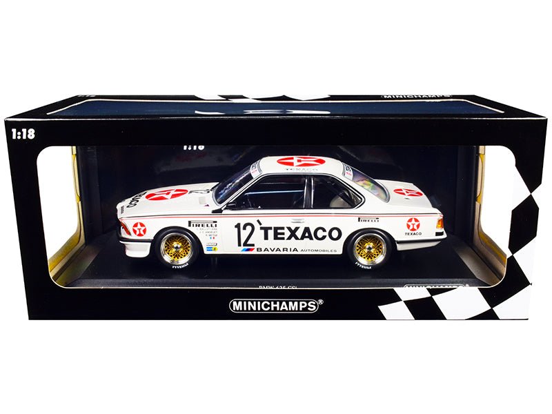 BMW 635 CSi 12 C. Ballot - Lena - R. Metge - J. C. Andruet "Texaco" 24H of Spa (1985) Limited Edition to 300 pieces Worldwide 1/18 Diecast Model Car by Minichamps free shipping USA - Rapid Vehicles