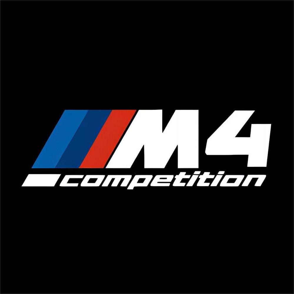 BMW M4 1st Gen Premium Door Puddle Lights Various Designs 2014-2020