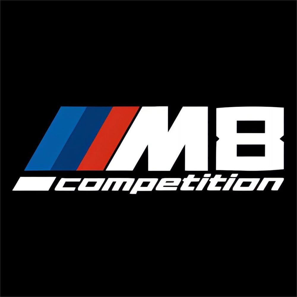 BMW M8 Premium Door Puddle Lights Various Designs 2019-2026