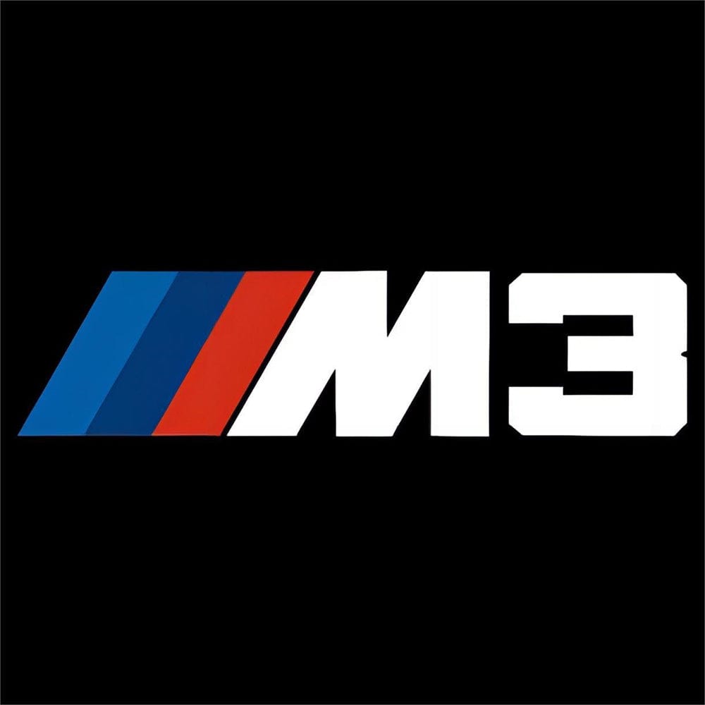BMW M3 5th Gen F80 Premium Door Puddle Lights Various Designs 2014-2019