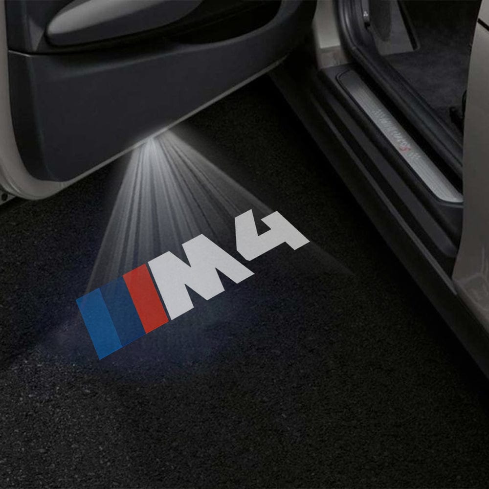 BMW M4 1st Gen Premium Door Puddle Lights Various Designs 2014-2020