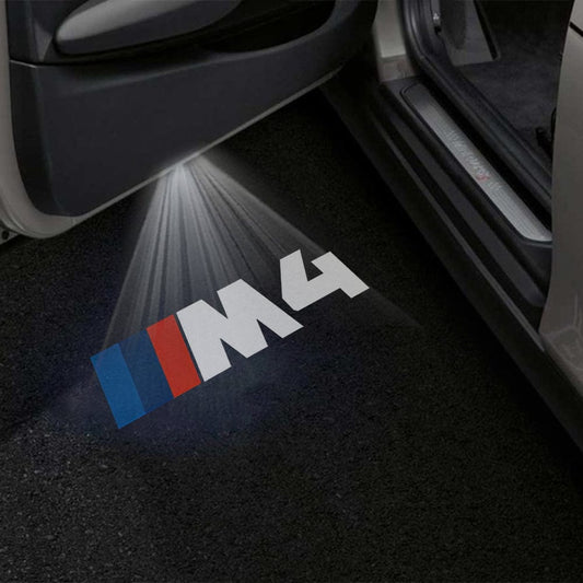 BMW M4 1st Gen Premium Door Puddle Lights Various Designs 2014-2020