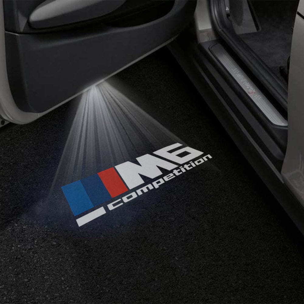 BMW M6 Premium Door Puddle Lights Various Designs 2005-2019