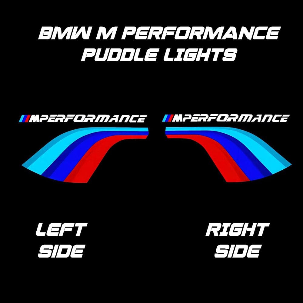 BMW M8 Premium Door Puddle Lights Various Designs 2019-2026