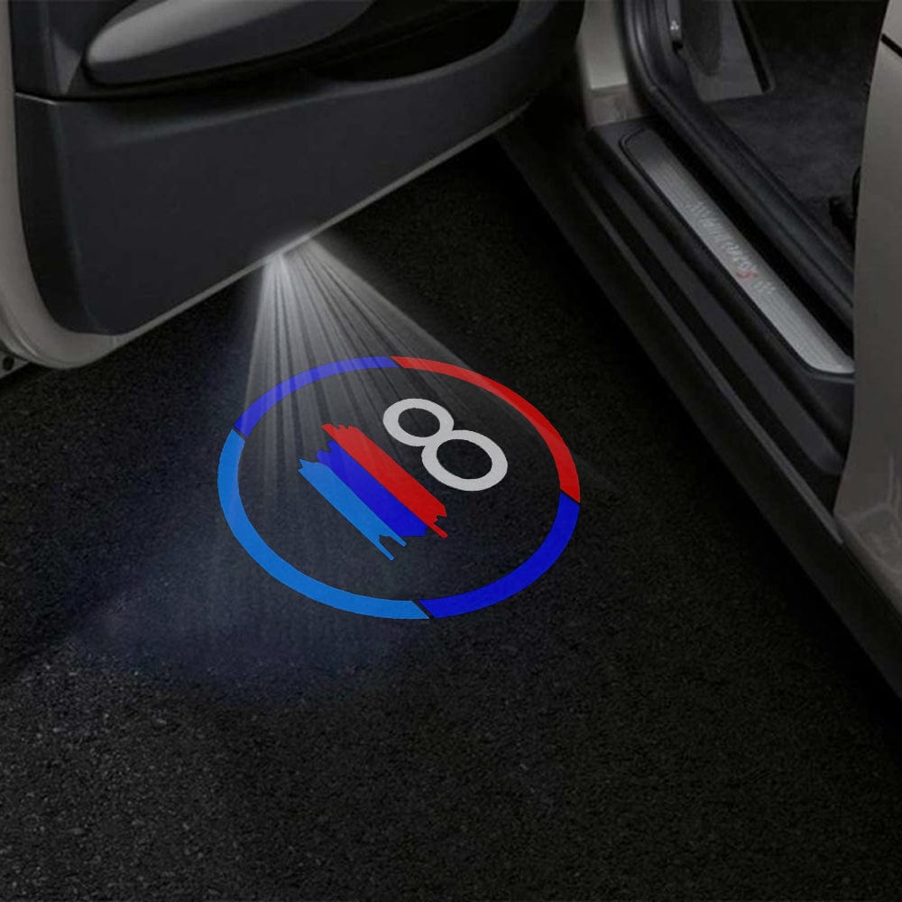BMW M8 Premium Door Puddle Lights Various Designs 2019-2026