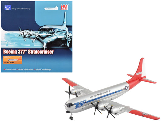Boeing 377 C - 97G Stratofreighter Transport Aircraft "45 - 59595 Angel of Deliverance" United States Air Force "Airliner Series" 1/200 Diecast Model by Hobby Master free shipping USA - Rapid Vehicles
