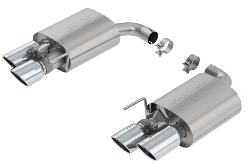 Borla 2018 Ford Mustang GT 5.0L AT/MT 2.5in S-Type Exhaust w/ Valves (Rear Section Only) 11951 - Rapid Vehicles