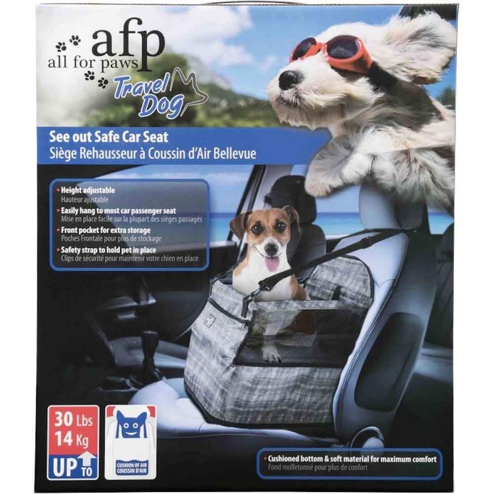 Dog Portable Car Seat - See Out Safe Air Cushion Travel Booster - - Premium Home & Garden from Ozdingo - Just $88.99! Shop now at Rapidvehicles