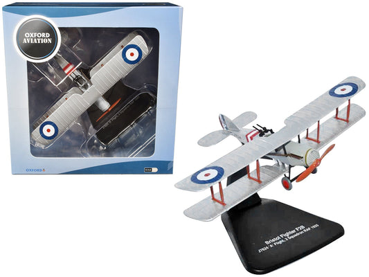 Bristol F2B Fighter Plane "J7624 'A' Flight 2 Squadron RAF" (1925) "Oxford Aviation" Series 1/72 Diecast Model Airplane by Oxford Diecast free shipping USA - Rapid Vehicles