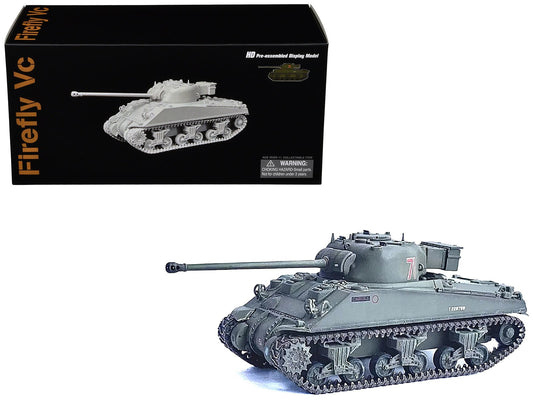 British Sherman Firefly Vc Tank 71 "13th/18th Royal Hussars Armoured Brigade Normandy France" (1944) "NEO Dragon Armor" Series 1/72 Plastic Model by Dragon Models free shipping USA - Rapid Vehicles