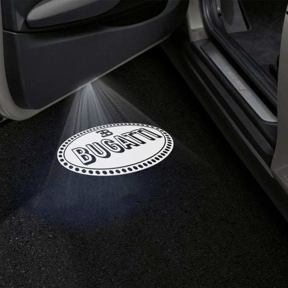 Bugatti Veyron Premium Door Puddle Lights Various Designs 2005–2015