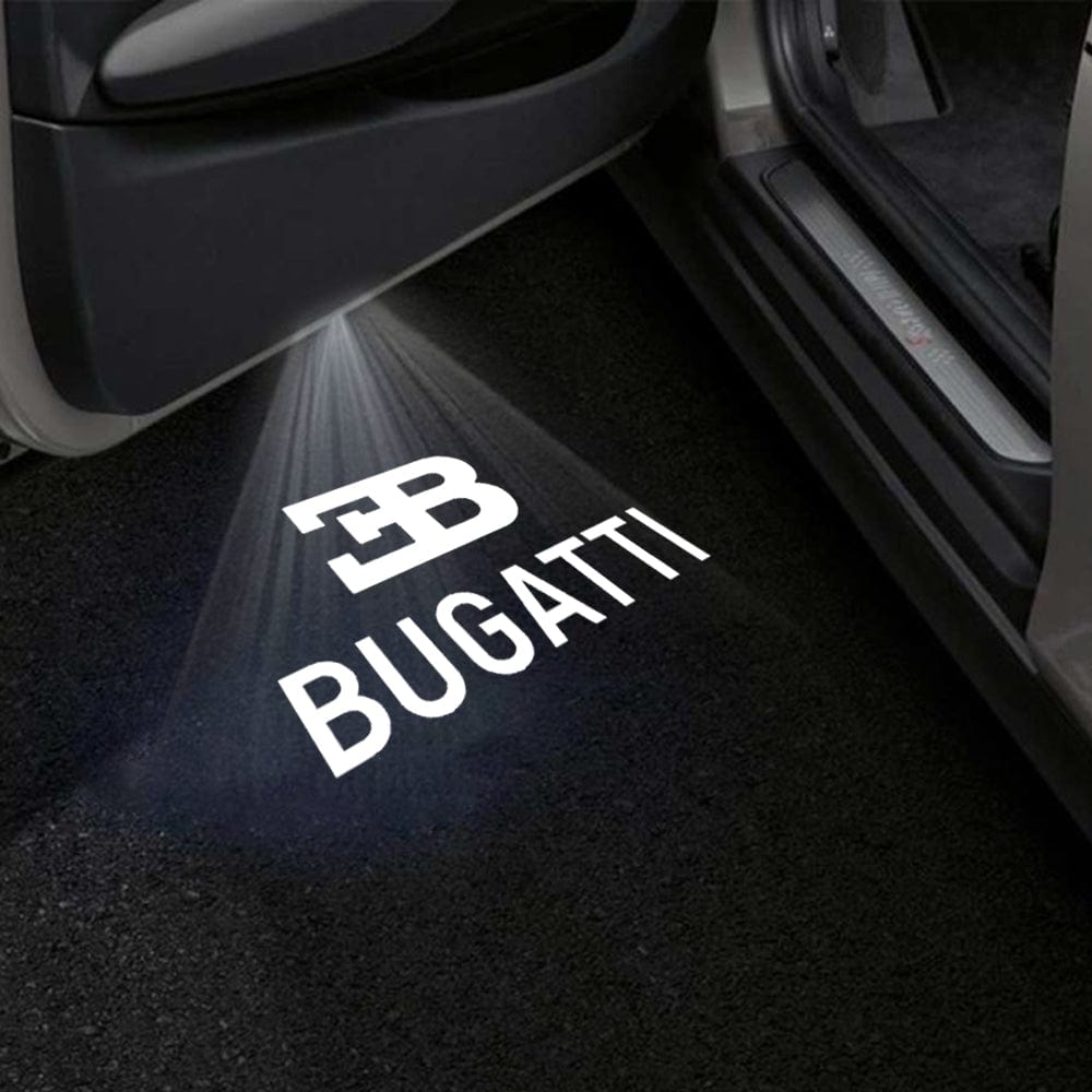 Bugatti Chiron Premium Door Puddle Lights Various Designs 2016–2026