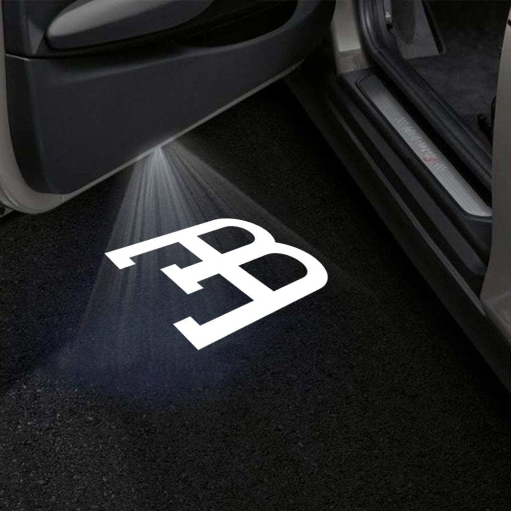 Bugatti Chiron Premium Door Puddle Lights Various Designs 2016–2026