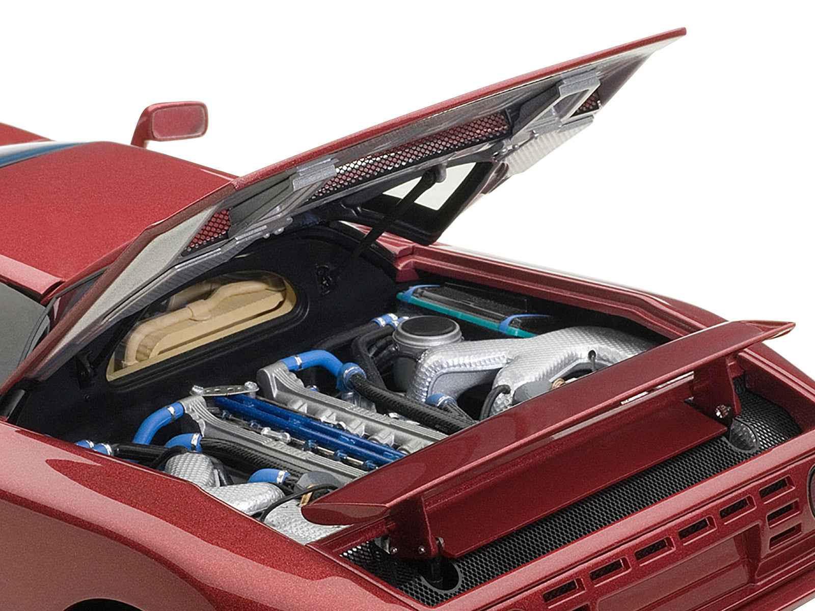 Bugatti EB110 GT Dark Red 1/18 Diecast Car Model by Autoart - Rapid Vehicles