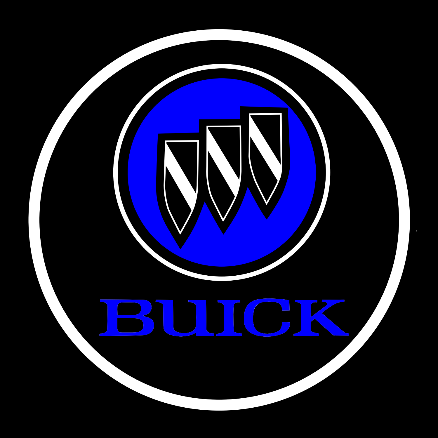 Buick Allure (Canada) Premium Door Puddle Lights Various Designs - 2005-2010