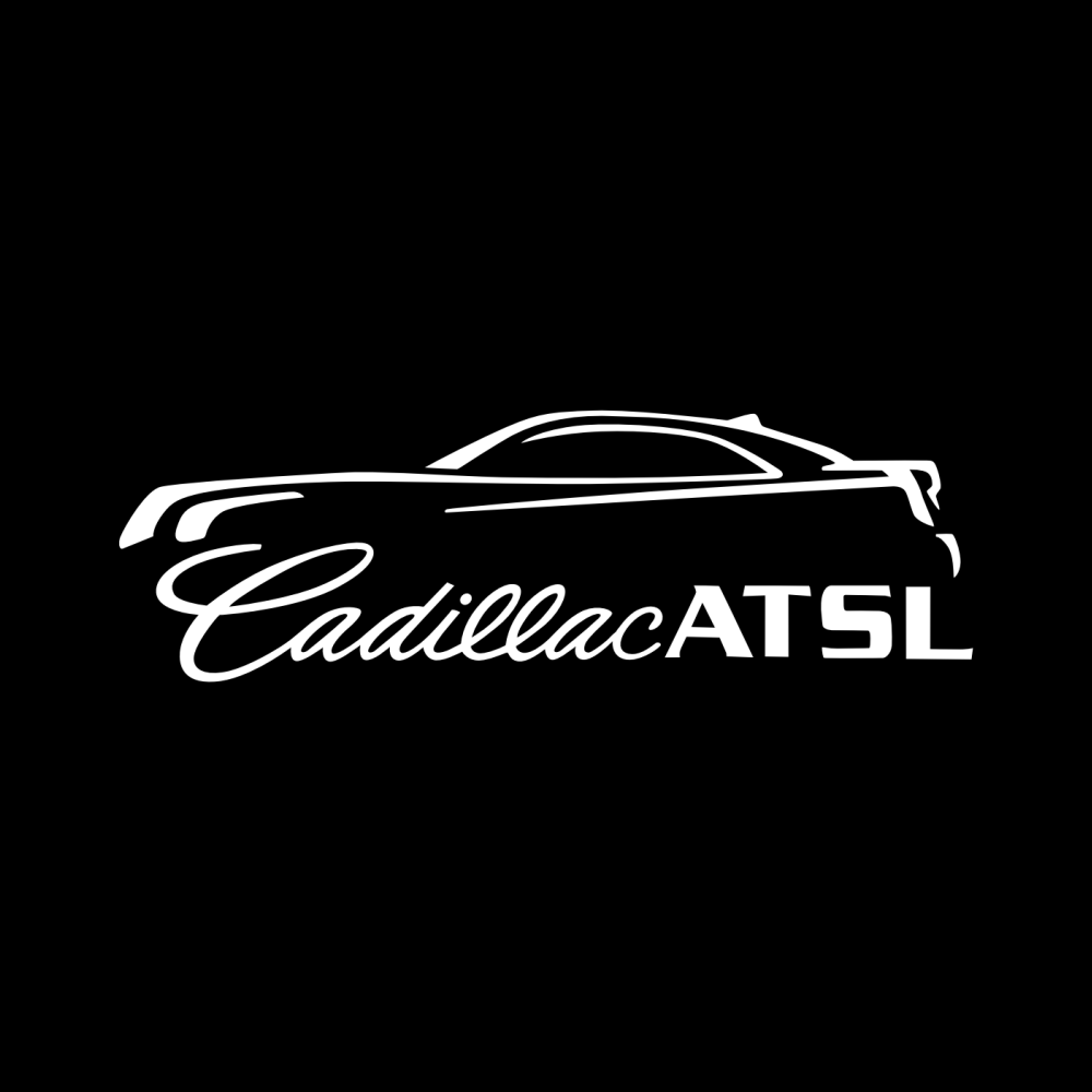 Cadillac ATS Premium Under Door Projector Puddle Lights Various Designs 2013-2019