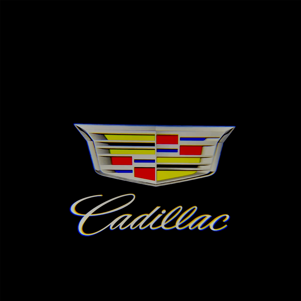 Cadillac STS Premium Door Puddle Lights Various Designs 2005-2011