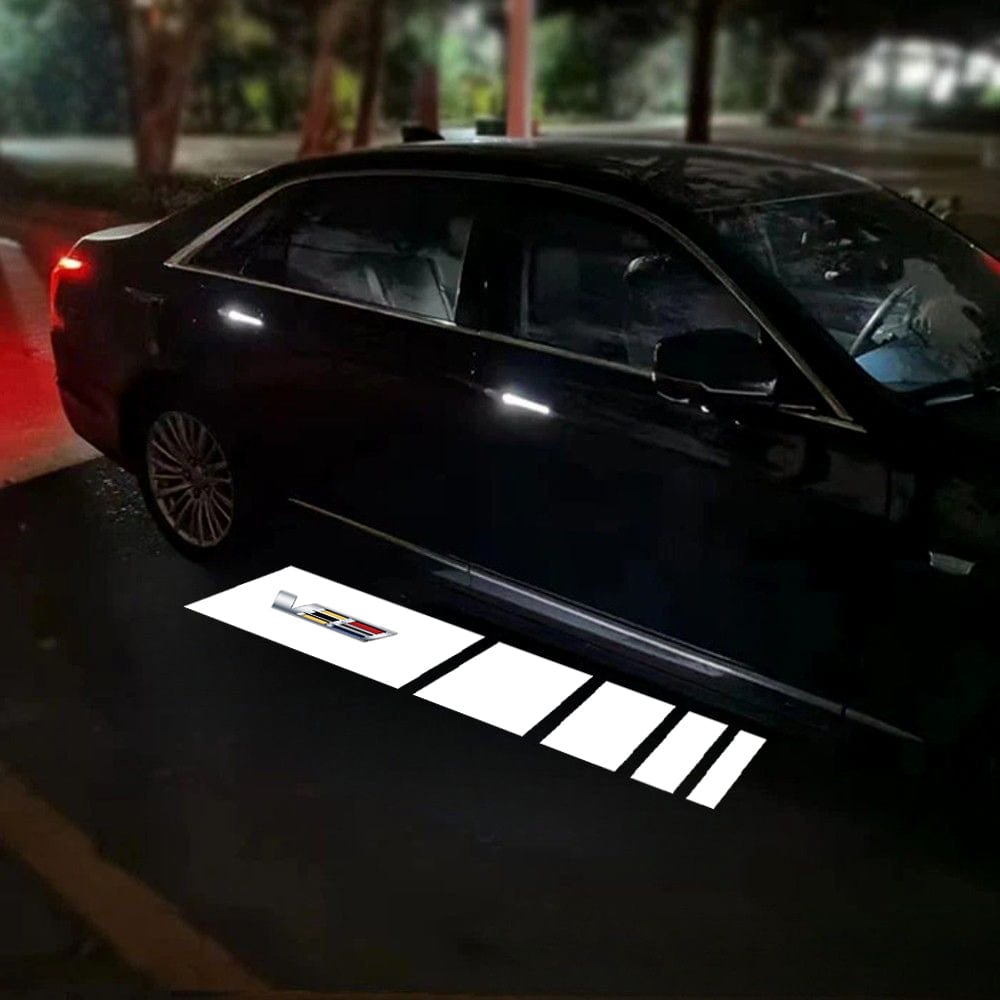 Cadillac ATS Premium Under Side Wing Mirror Projector Puddle Lights Various Designs 2013-2019