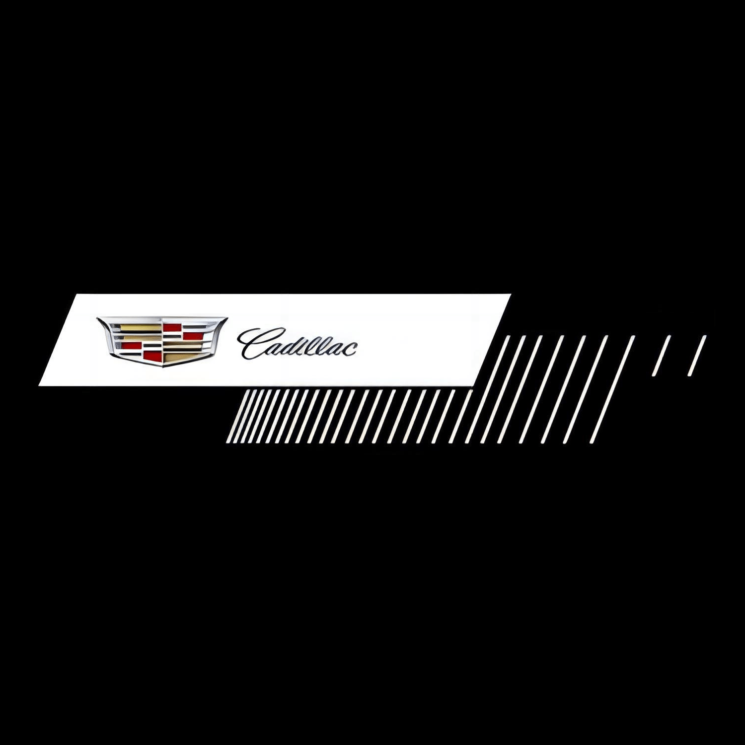 Cadillac CT6 Premium Under Side Wing Mirror Projector Puddle Lights Various Designs 2016-2020