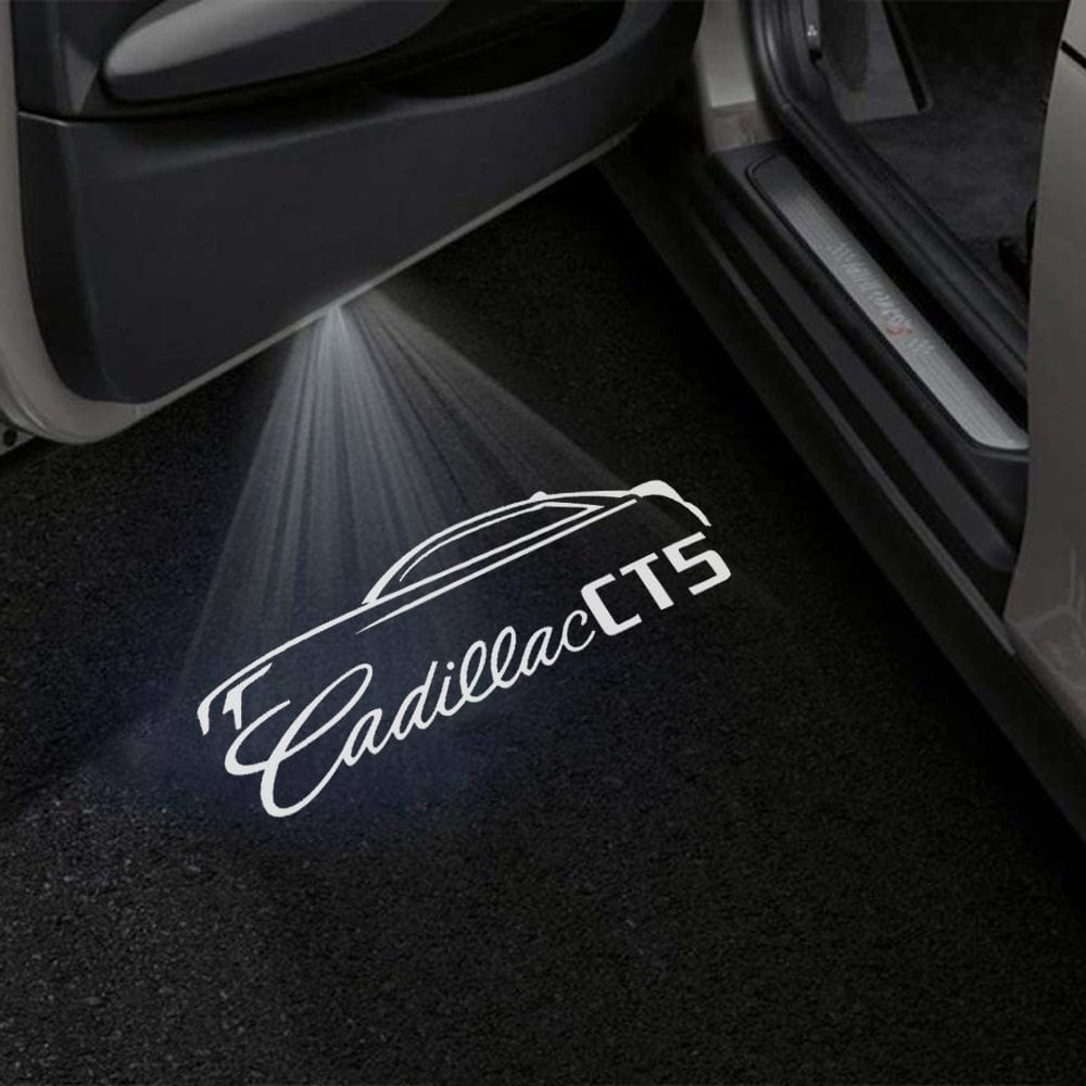 Cadillac CT5 Premium Under Door Projector Puddle Lights Various Designs 2020-2026
