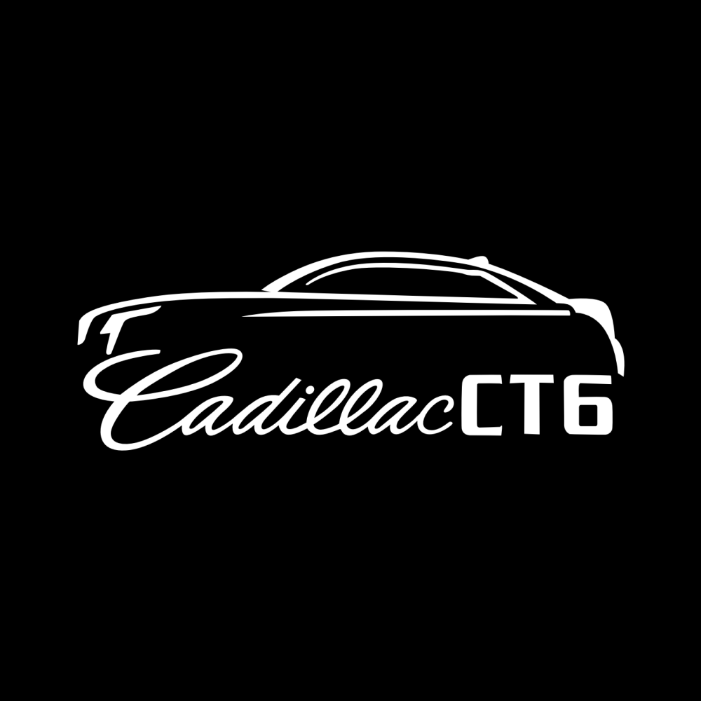 Cadillac CT6 Premium Under Door Projector Puddle Lights Various Designs 2016-2026