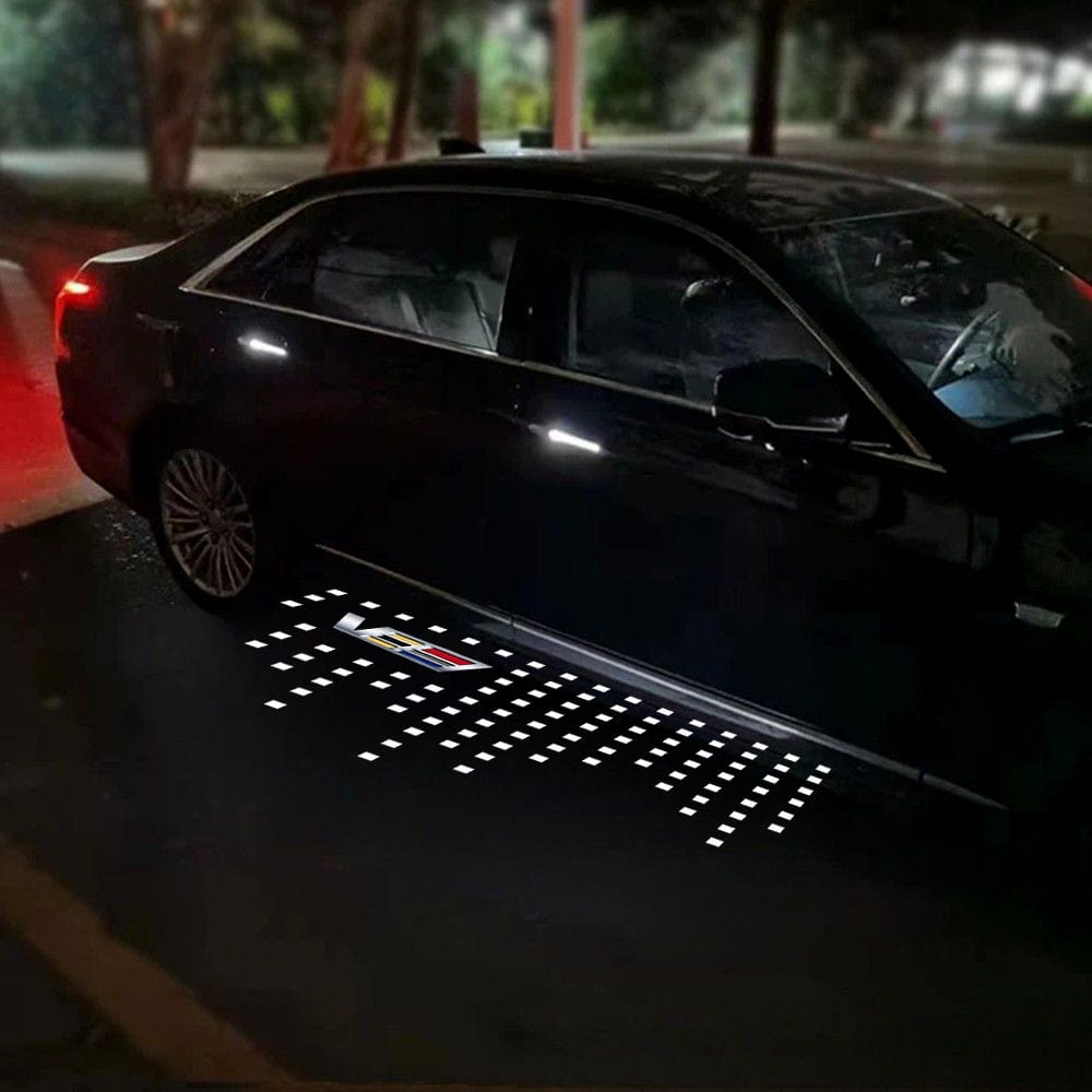 Cadillac CT6 Premium Under Side Wing Mirror Projector Puddle Lights Various Designs 2016-2020