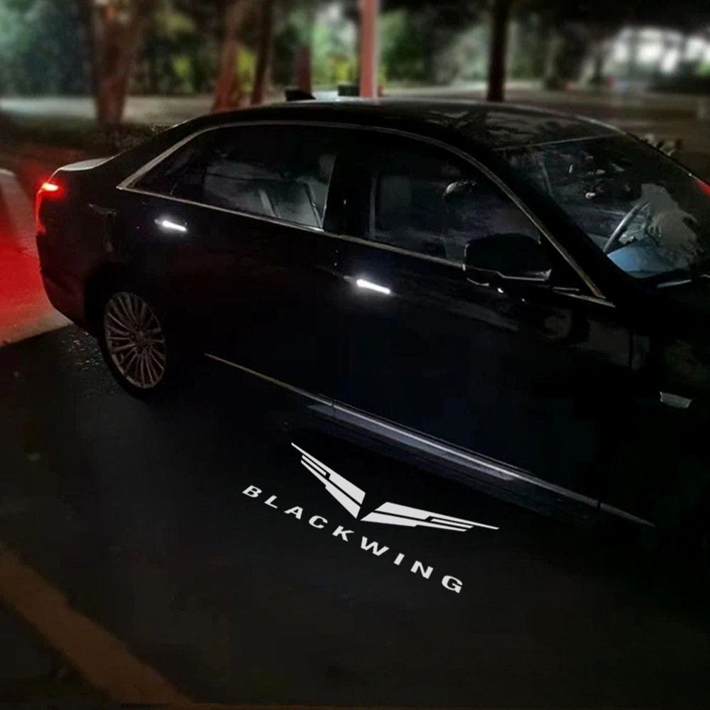 Cadillac CT4 & CT4-V Premium Side Wing Mirror Puddle Lights Various Designs 2020-2026