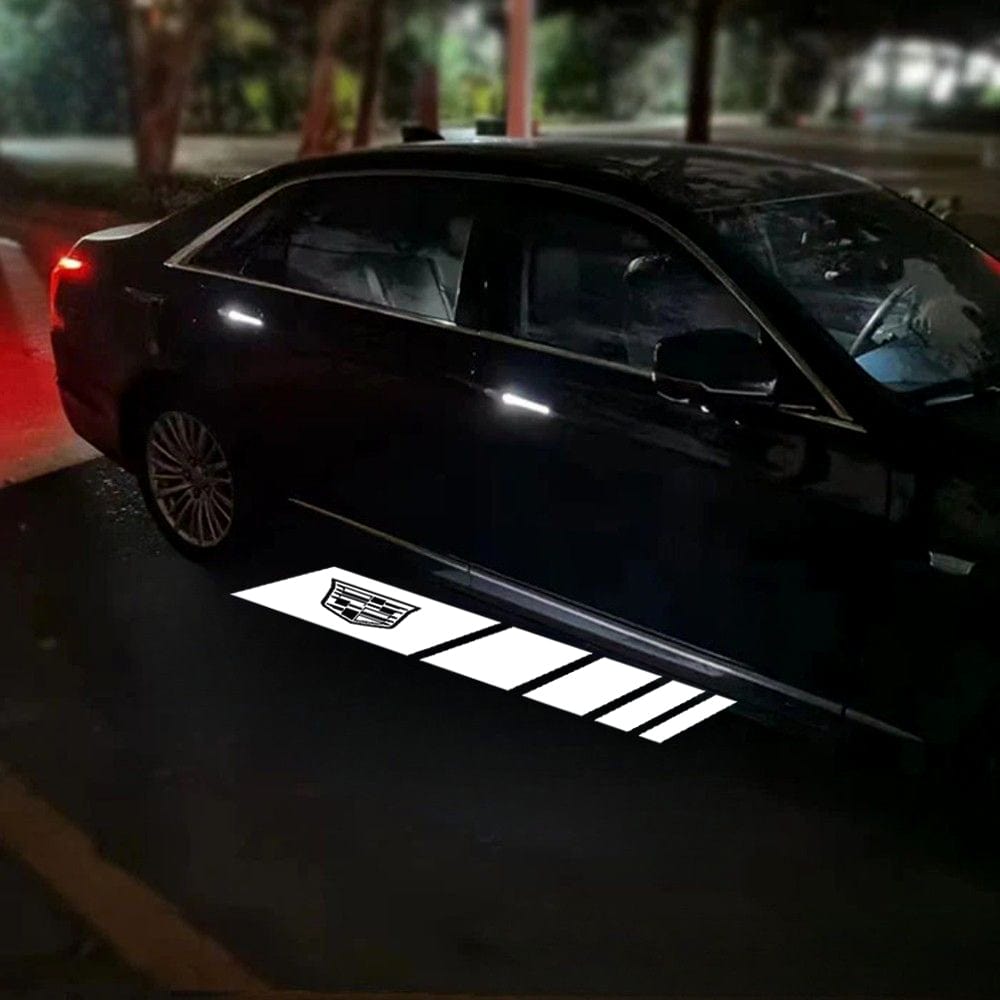 Cadillac CTS 3rd Gen Premium Under Side Wing Mirror Projector Puddle Lights Various Designs 2014-2019