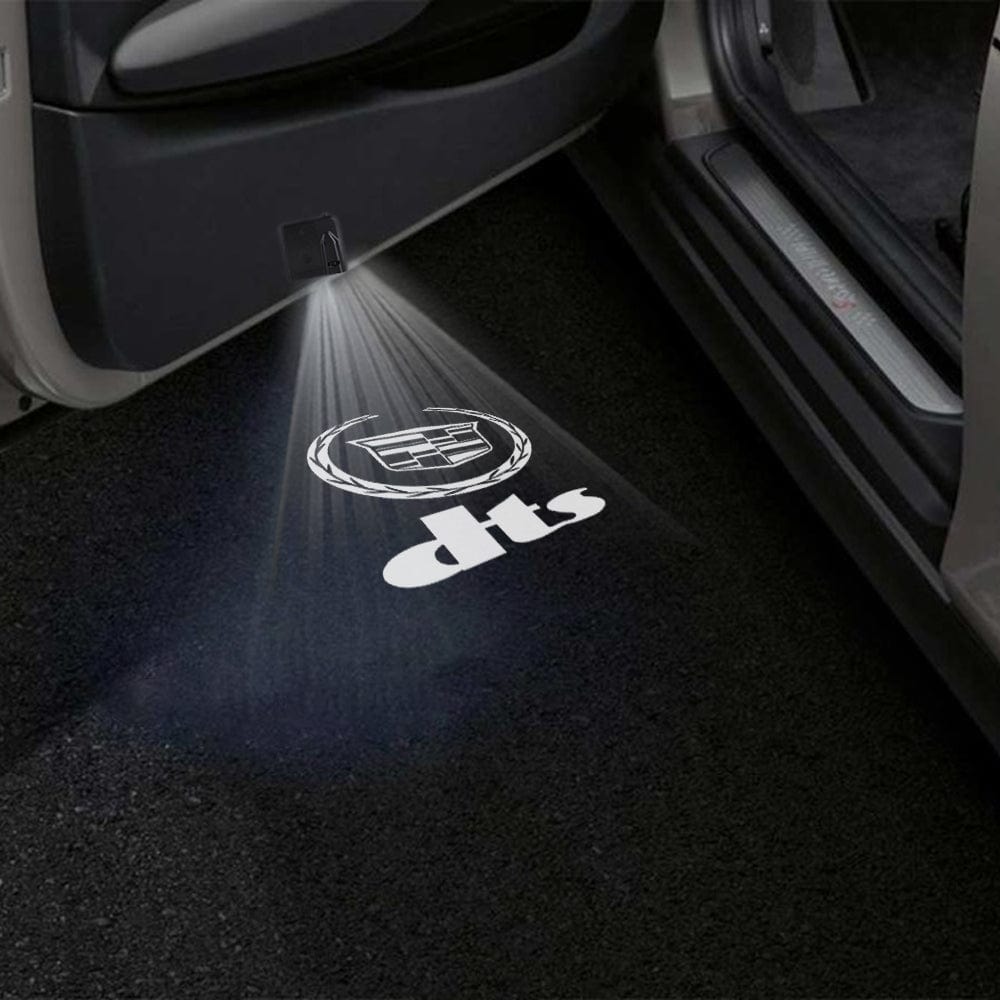 Cadillac DTS Door Stick On Puddle Lights Various Designs 2006–2011