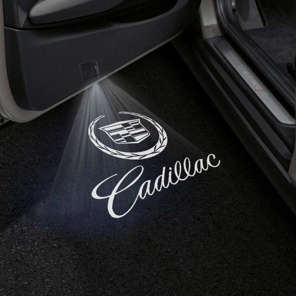 Cadillac DTS Door Stick On Puddle Lights Various Designs 2006–2011