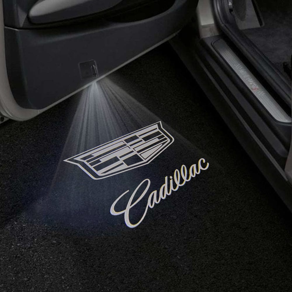 Cadillac Escalade 2nd/3rd Gen Door Stick On Puddle Lights Various Designs 2001-2014