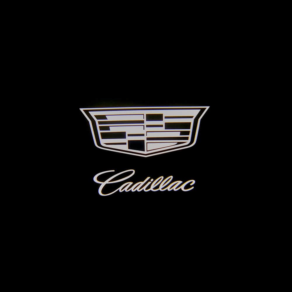 Cadillac DTS Door Stick On Puddle Lights Various Designs 2006–2011